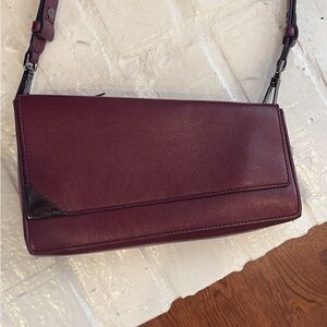 Calvin Klein Rich Burgundy Crossbody Bag